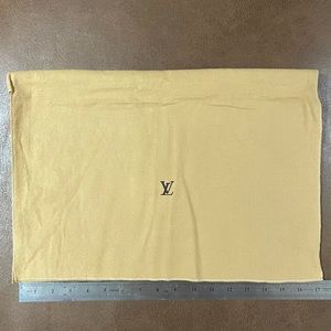 Authentic Louis Vuitton Vintage Dust Bag - 17in x 24in
